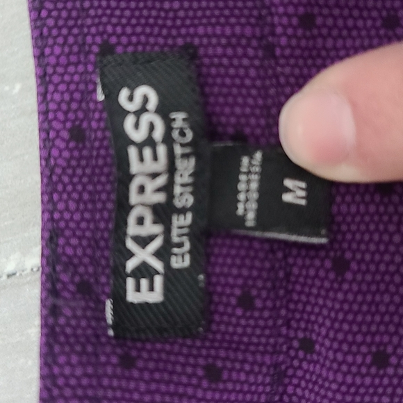 Express Purple Blouse - Picture 3 of 4